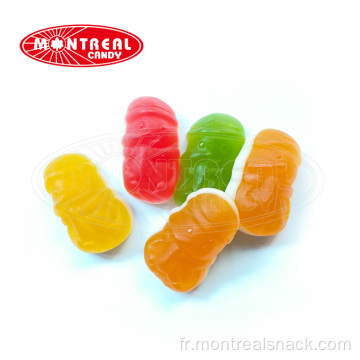 Snowman Sweet Sweet Gummy Vitamin Candy Fruit Fruit